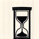 Icona Fatto per Durare: un orologio stilizzato